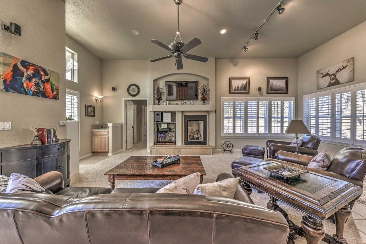 Roomy Ruidoso Retreat With Deck, Grill, And Mtn Views! Luaran gambar